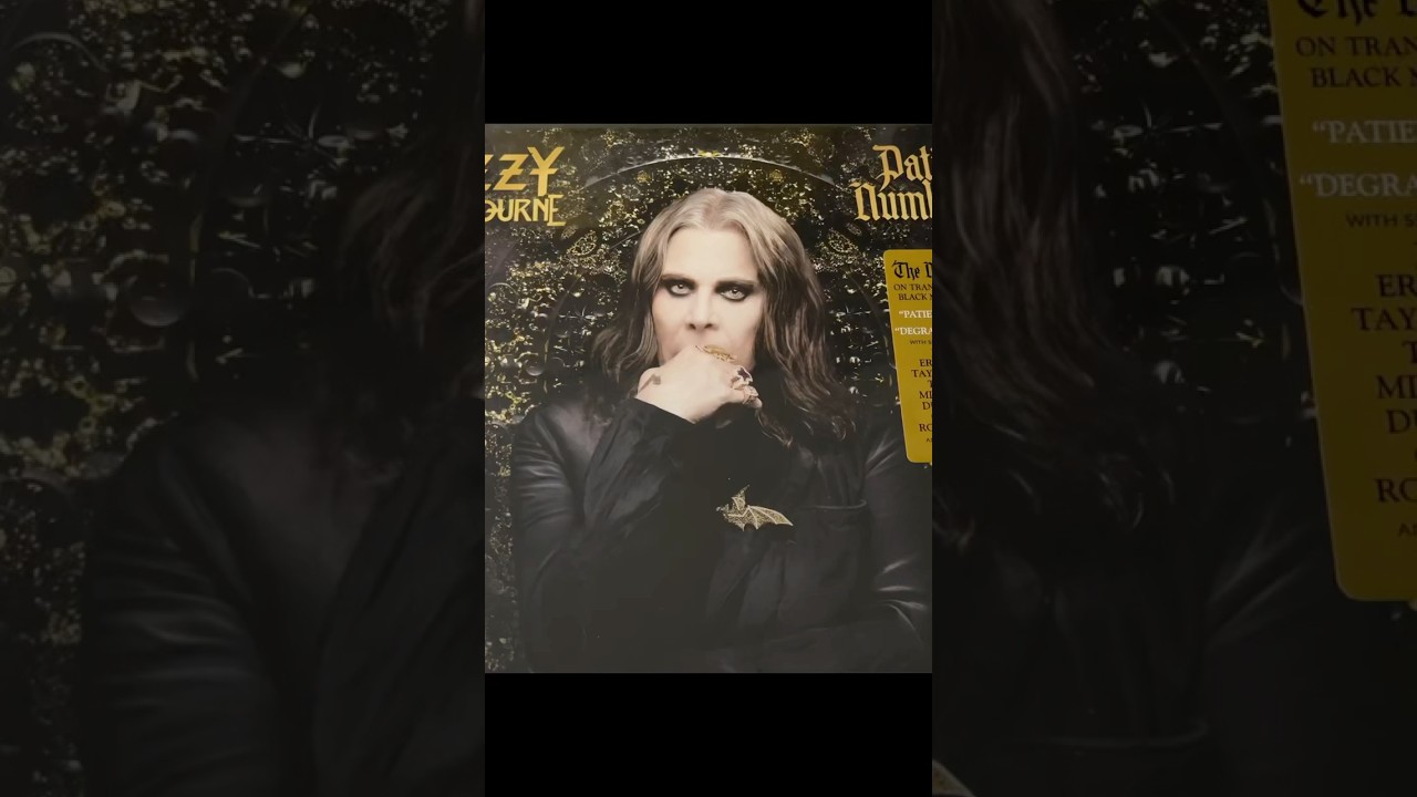 Ozzy Osbourne Patient number 9 (Alternate Cover special edition) @ozzyosbourne 