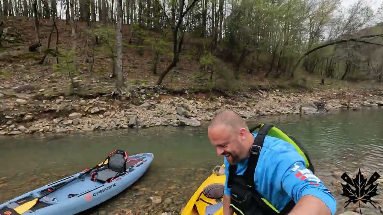 Camping and Kayaking the Upper Mountain Fork River McCurtain County OK
