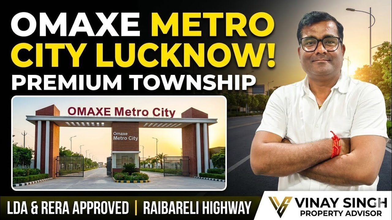 Omaxe Metro City Plot For Sale Lucknow