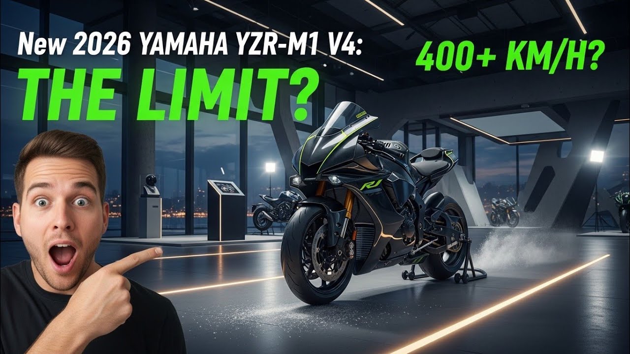 New 2026 Yamaha YZR-M1 V4 – The Ultimate MotoGP Beast Revealed! Full Specs, Speed & Technology