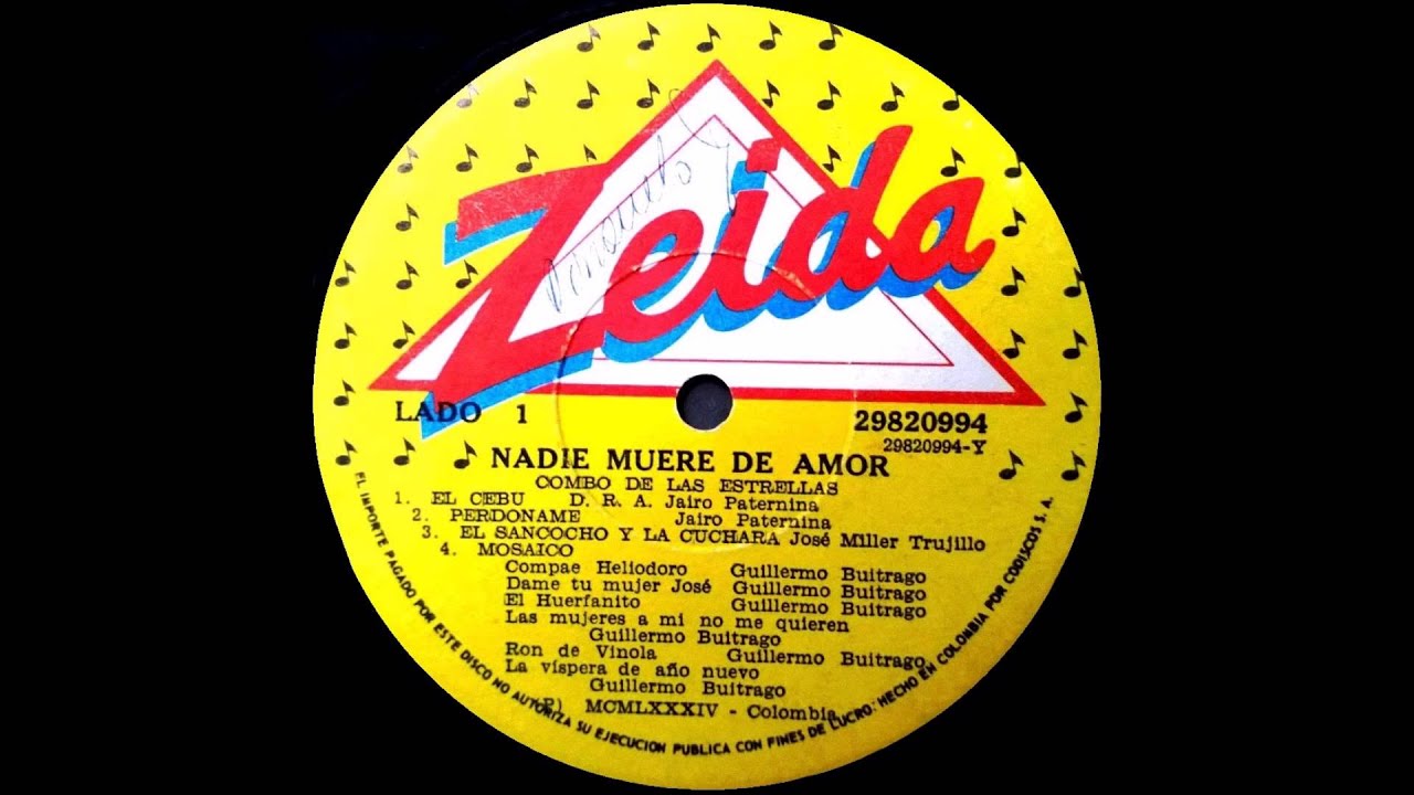 JAIRO PATERNINA Y EL COMBO DE LAS ESTRELLAS  PERD&Oacute;NAME  1983