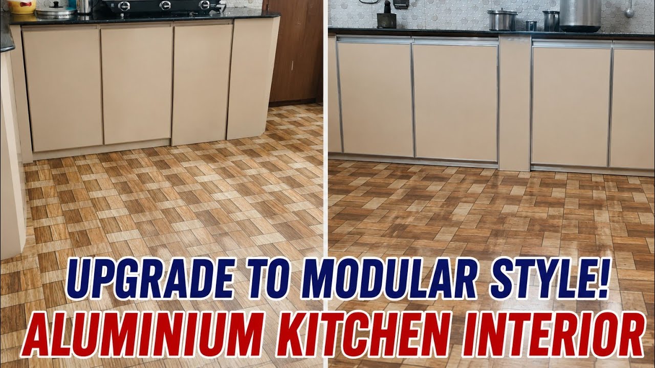 Kerala kitchen makeover...:സ്ലാബ് ചെയ്ത കിച്ചനും മോഡേൺ ആകാം ✨