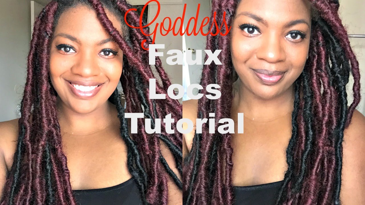 EASY Faux Goddess Locs | Megan Good Inspired | Chic Natural Nikki