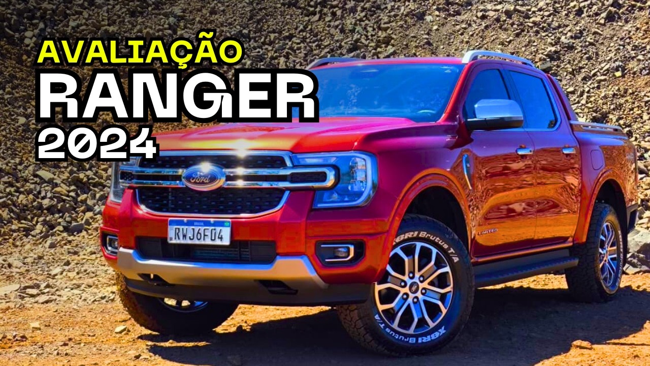 FORD RANGER LIMITED V6 4X4 AUTOMÁTICA 2024 🔥 - AVALIAÇÃO COMPLETA