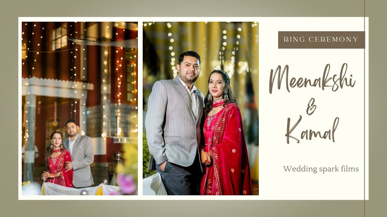 Meenakshi & KamalEngagement Video Best Engagement wedding spark film,meenakshi engagement 9317330015