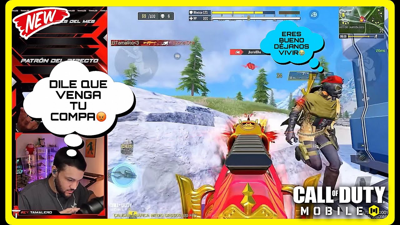 EL REY TAMALERO SE ENCONTR&Oacute; CON la ESCUADRA MAS HUMILDE DE CODM🥲|CALL OF DUTY MOBILE|