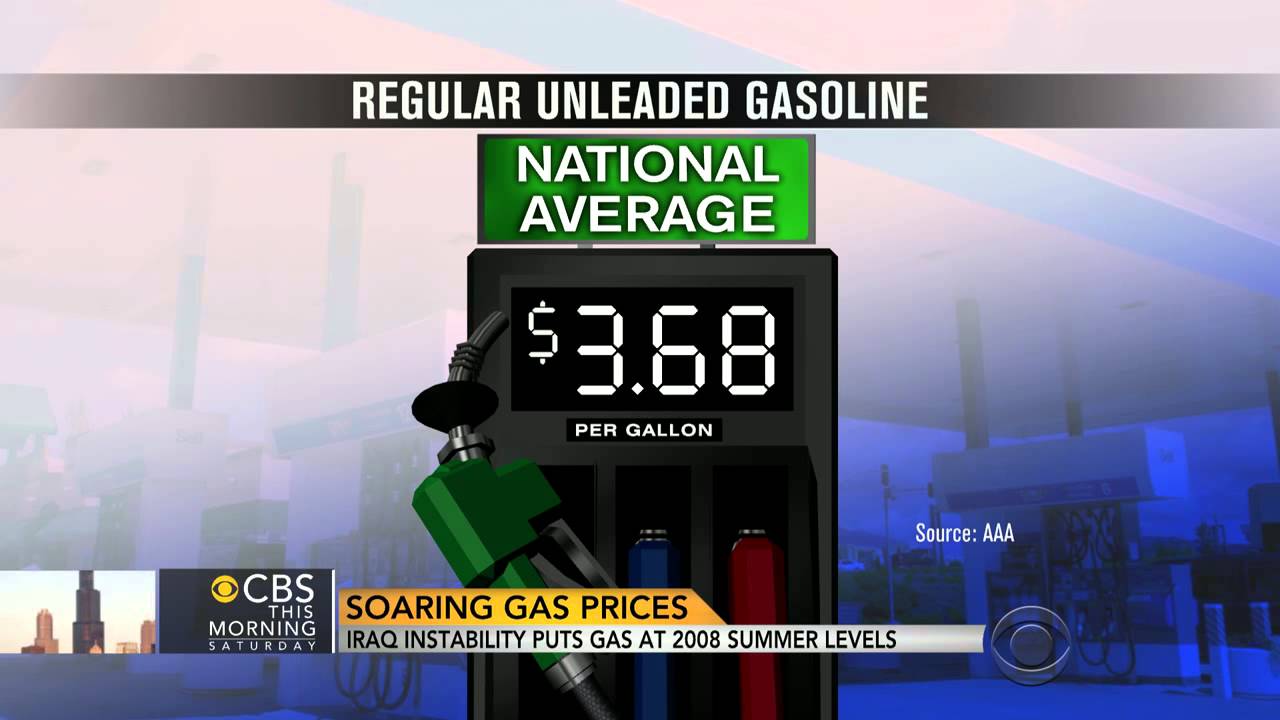 Chaos in Iraq sends gas prices soaring