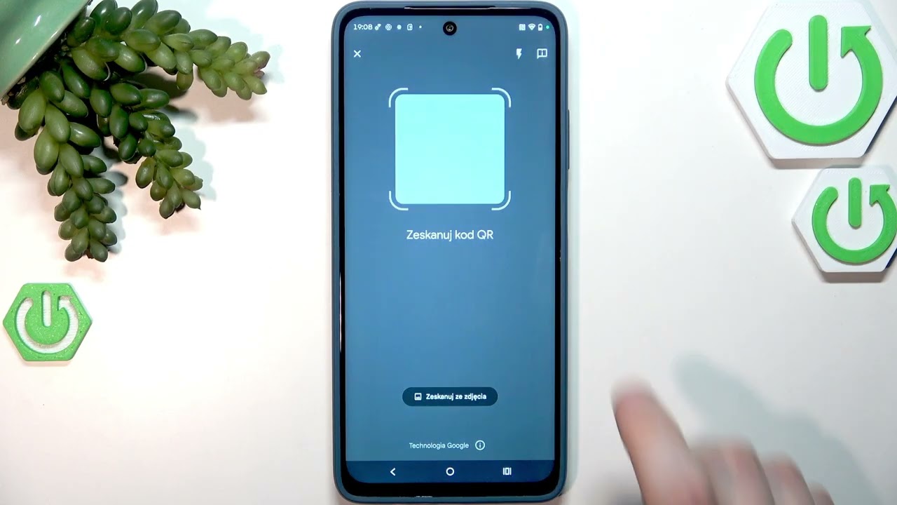 MOTOROLA Moto G57 Power – Jak zeskanować kod QR