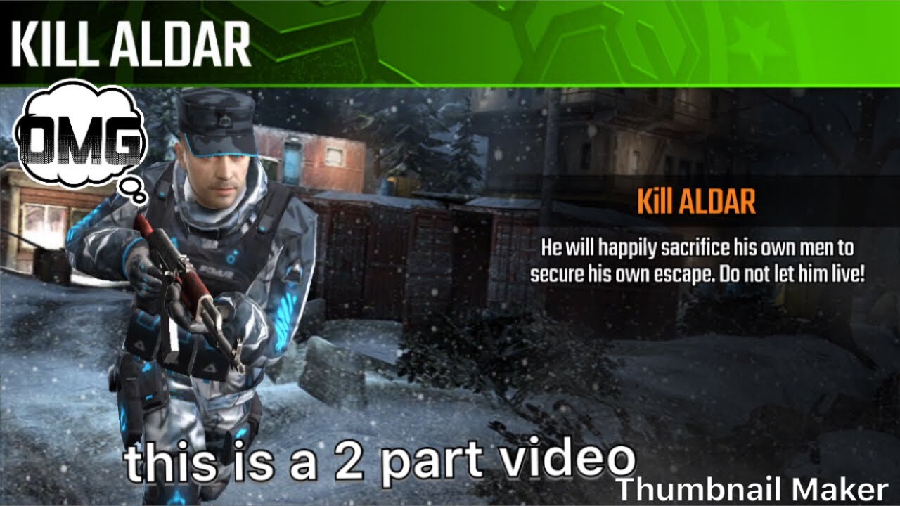 Kill Aldar, Sniper strike special ops mission #1- Siberia (Boss/zone 6)