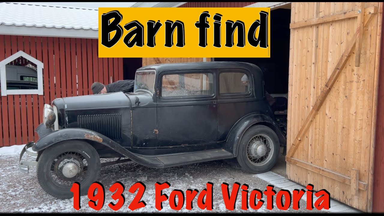 Находка в амбаре: Ford Victoria 1932 года