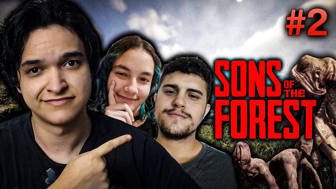 Strike rejogando The Forest #2 (com Juva e Khipsky)