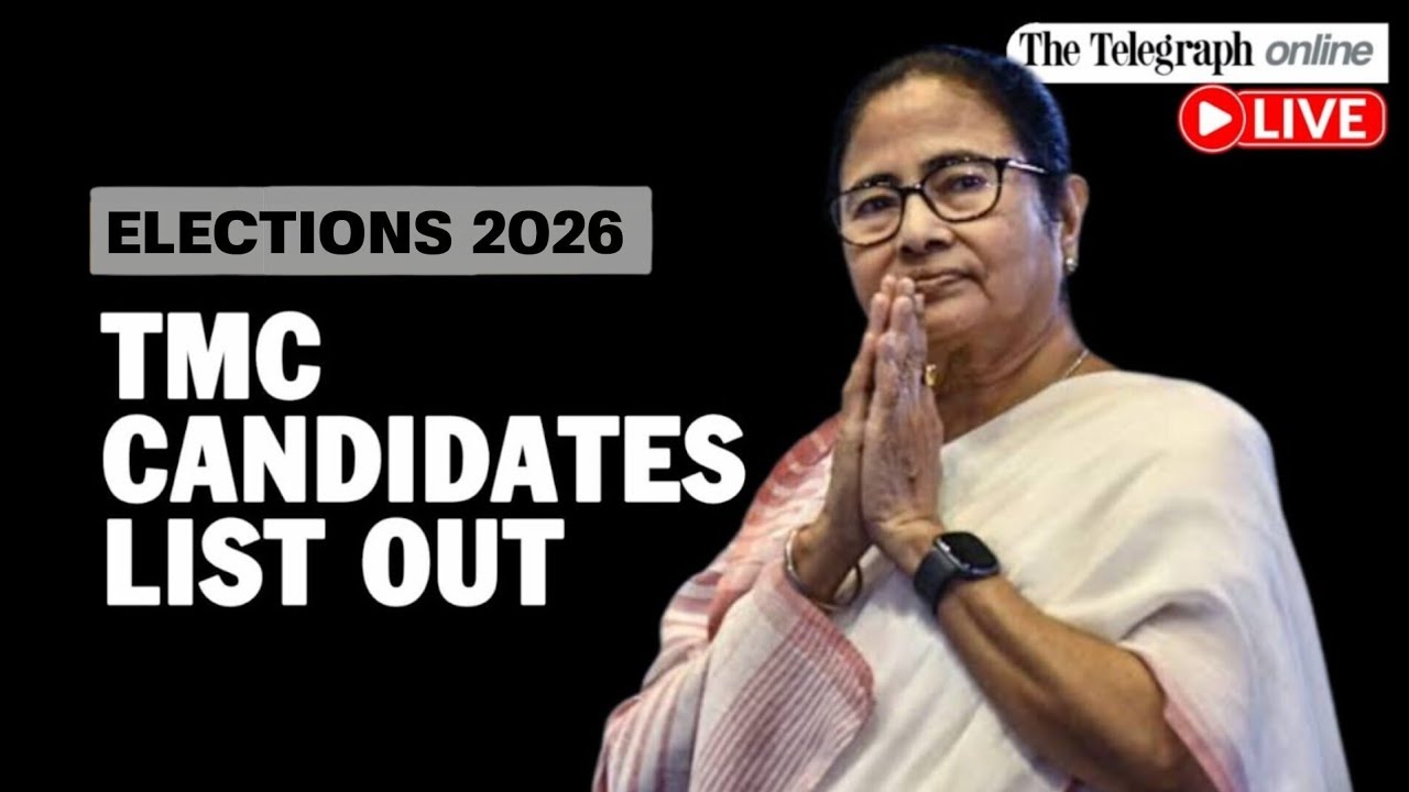 LIVE | TMC Announces Candidates for the 2026 Bengal Elections