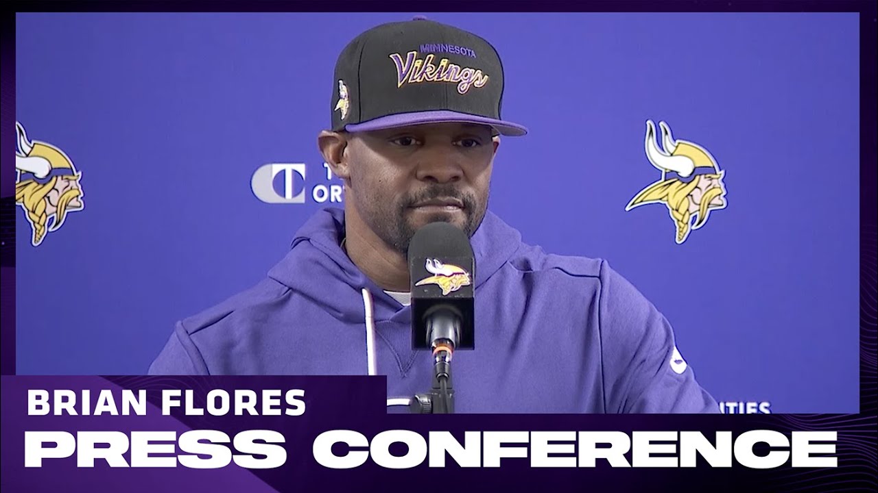 Brian Flores on Vikings Defensive Performances, Finishing 2025 Season Strong & Harrison Smith