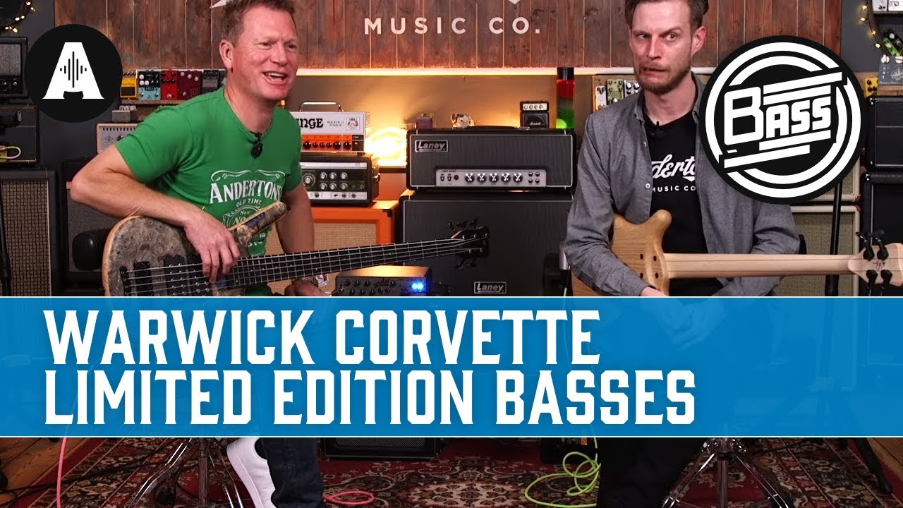 Warwick Corvette $$ Limited Edition Basses - Stunning & Californian-made!