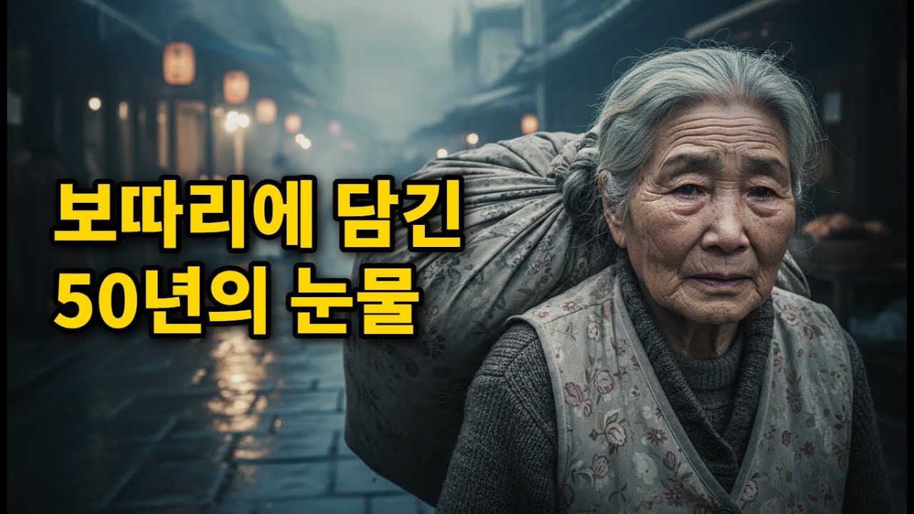새벽 4시, 굽은 등으로 보따리를 메는 80세 노모의 눈물겨운 50년 인생사