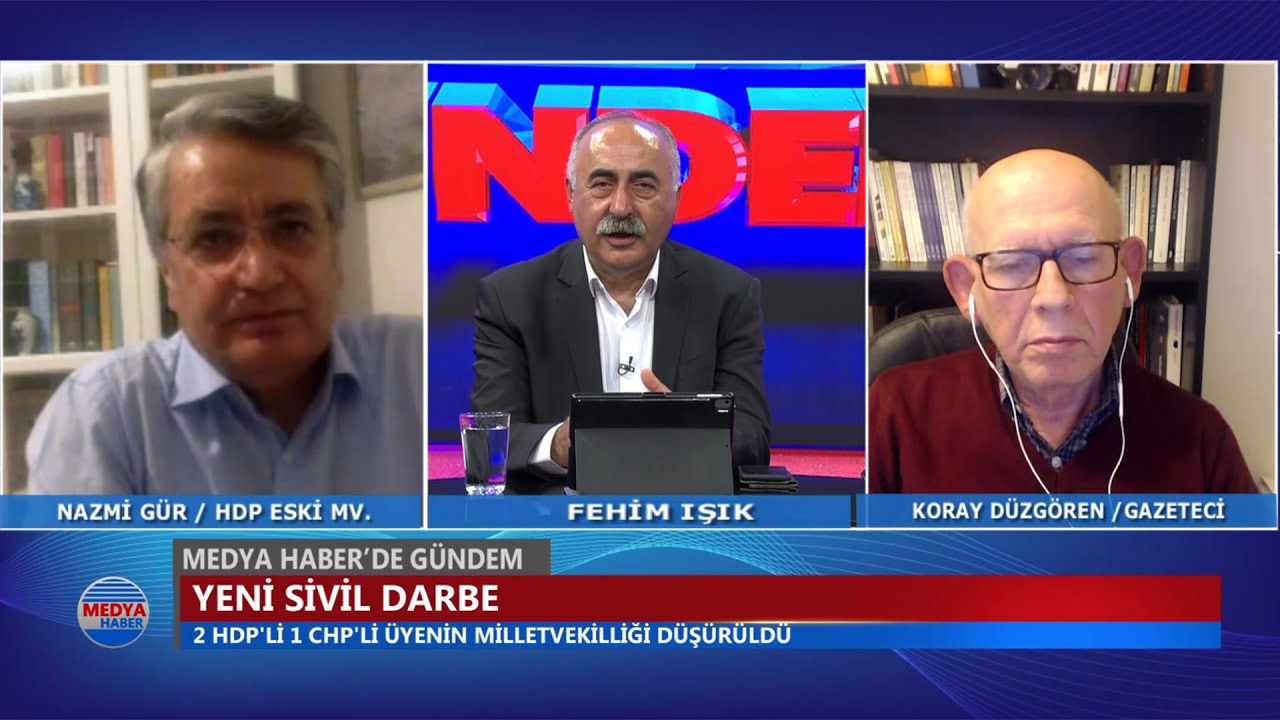 Medya Haber'de G&uuml;ndem / Nazmi G&uuml;r - Koray D&uuml;zg&ouml;ren - Fatma Bostan &Uuml;nsal (04.06.2020)