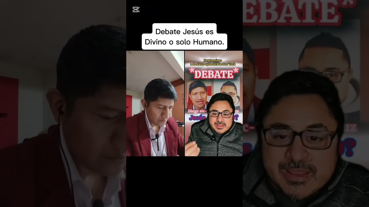 Debate Jesús era Divino o solo Humano