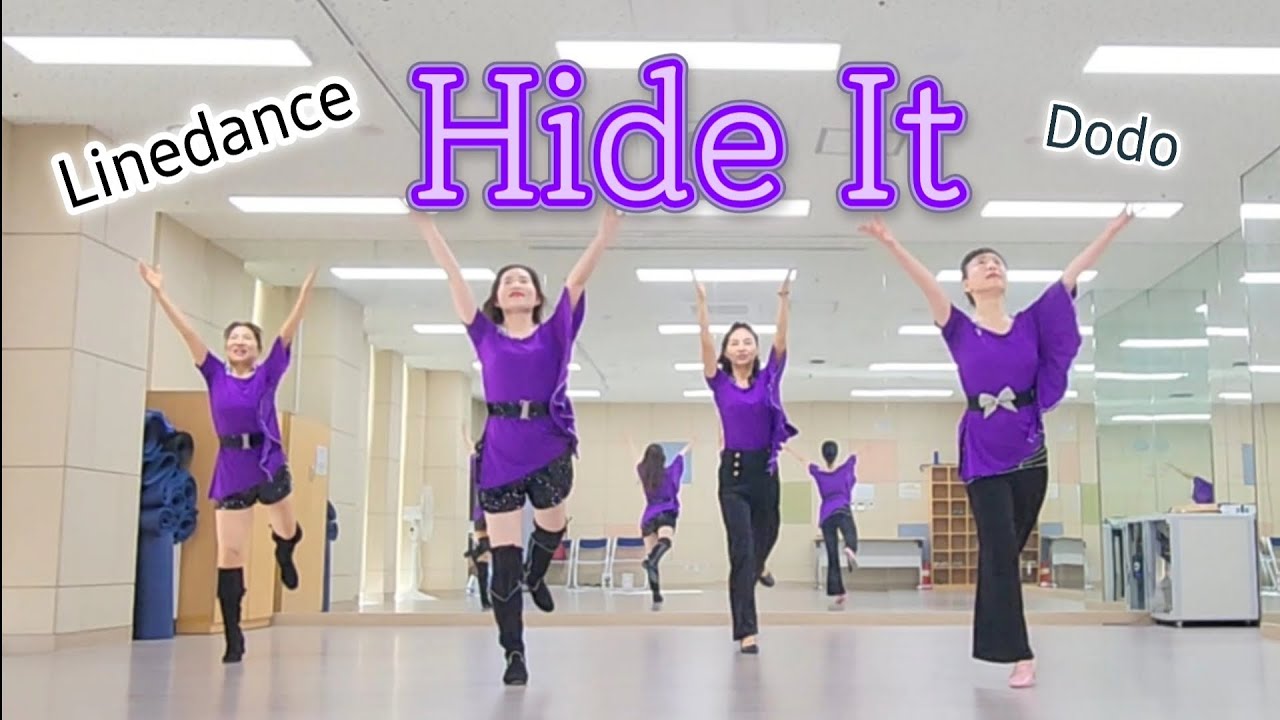 Hide It (High Beginner Rolling 8-Count)Linedance 
