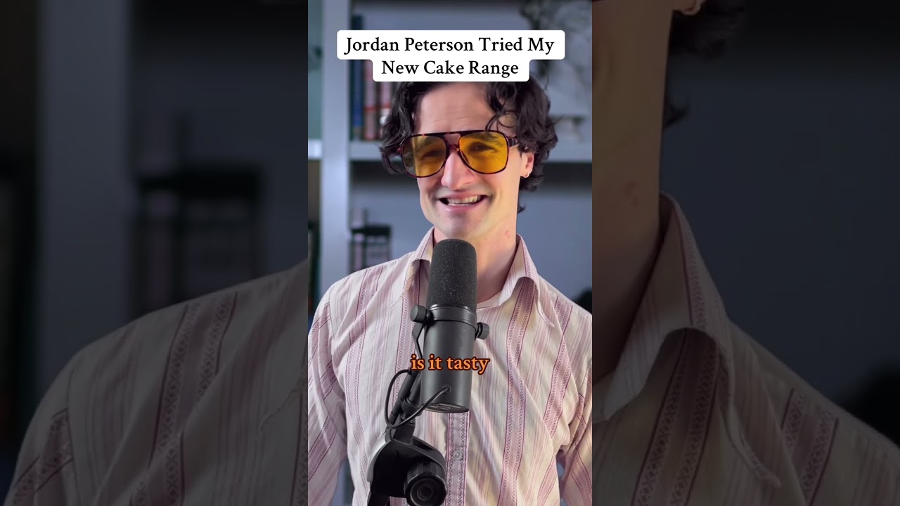 Jordan Peterson Tried My New Cake Range And What Happened Next Changed My Life