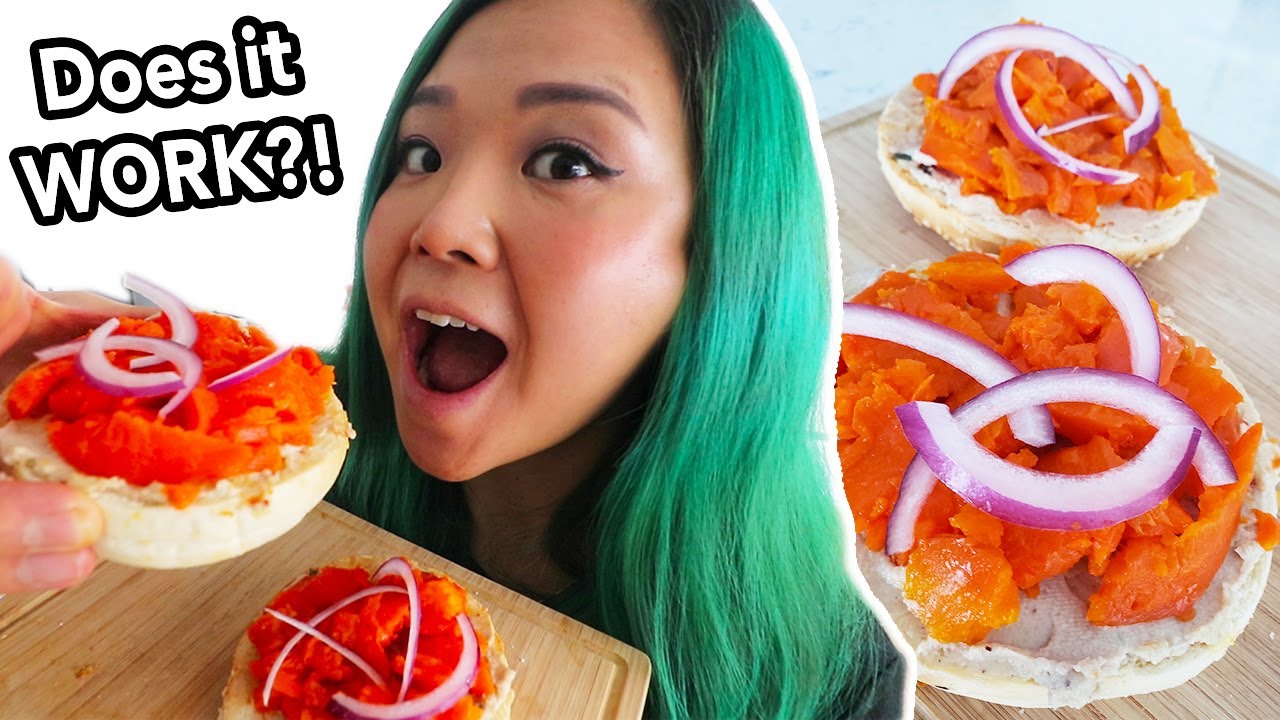 VEGAN SMOKED SALMON RECIPE TEST - DOES IT WORK?! // Cook With Me!