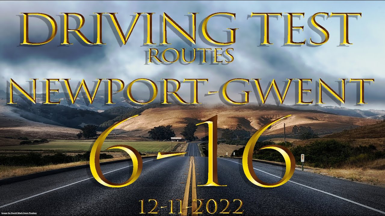 Driving Test Routes Newport (Gwent) #6 with Sat Nav