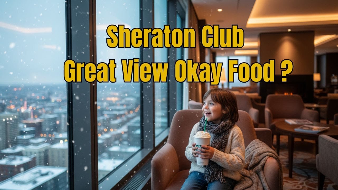 Unlimited Snacks & Warm Pool ? Le Centre Sheraton Montreal Club Level Review
