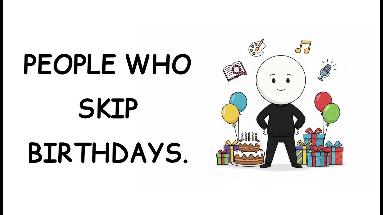 Psychology of People Who Treat Their Birthday Like a Normal Day