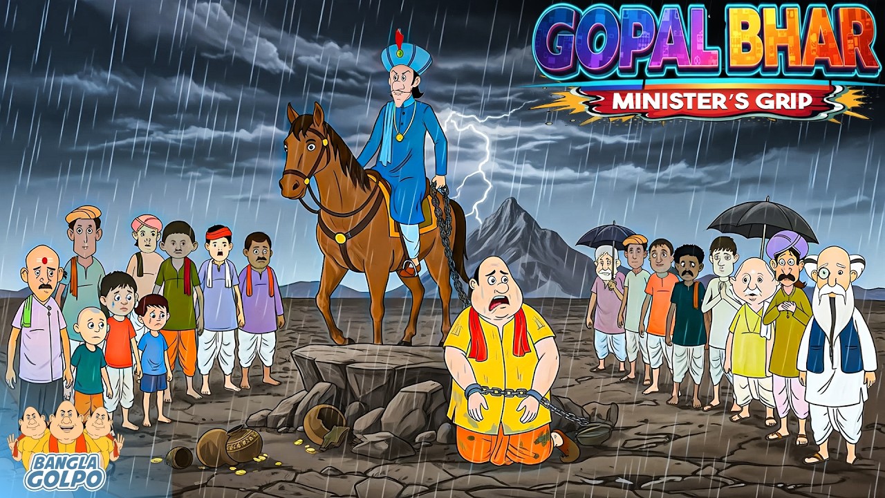 Gopal Bhar মন্ত্রীর দ্বারা গ্রেপ্তার 😱 অপরাধীর মতো টেনে নিয়ে যাওয়া হলো! ⚔️ | Bangla Golpo