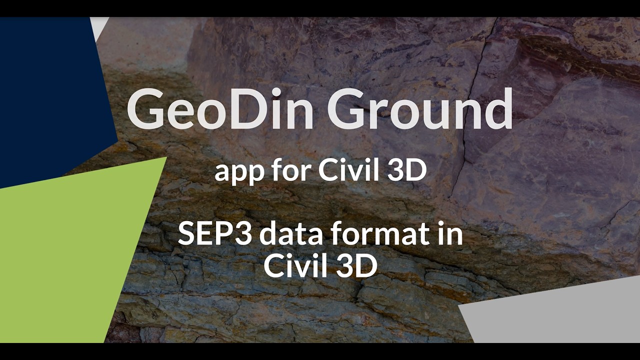 SEP3 data format in Civil 3D
