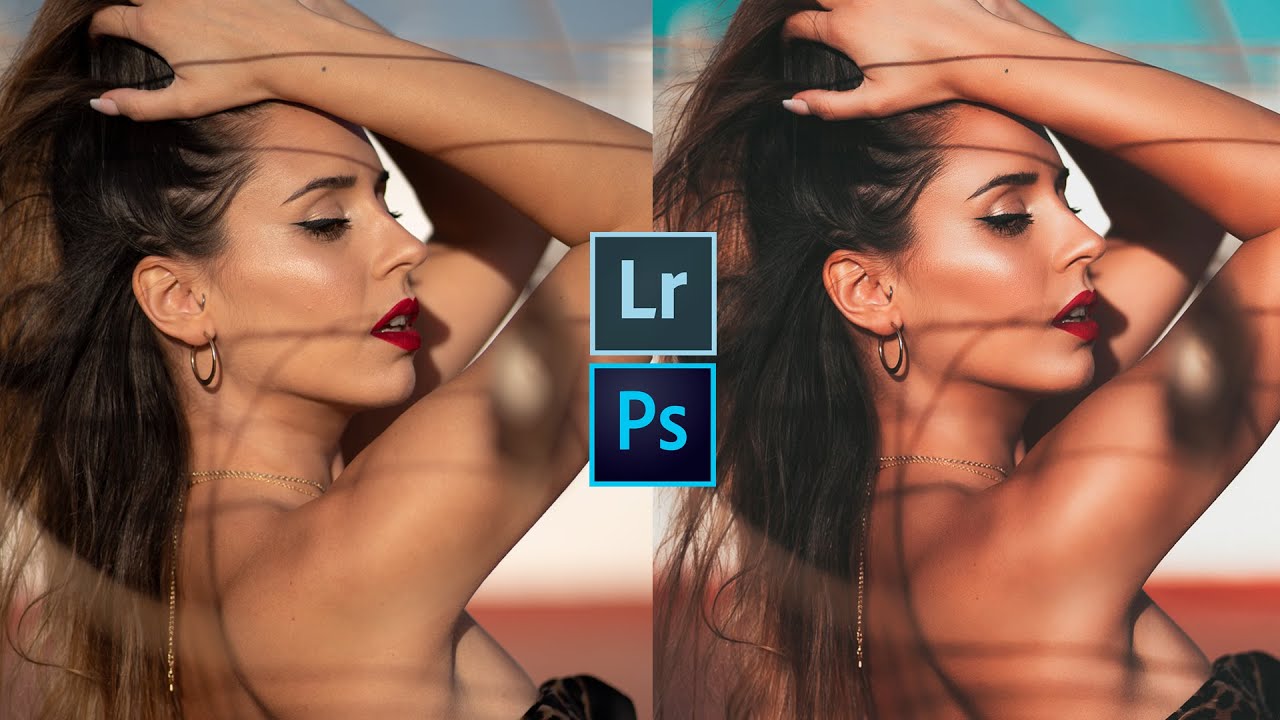 5 FORMAS de LIMPIAR la PIEL con LIGHTROOM y PHOTOSHOP en PC y MOBILE 📸📱  // NIVEL PRINCIPIANTE ✔️