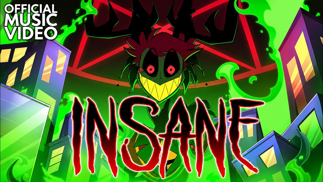 INSANE - (NEW Official Music Video) Black Gryphon & Baasik Official Animation Reupload