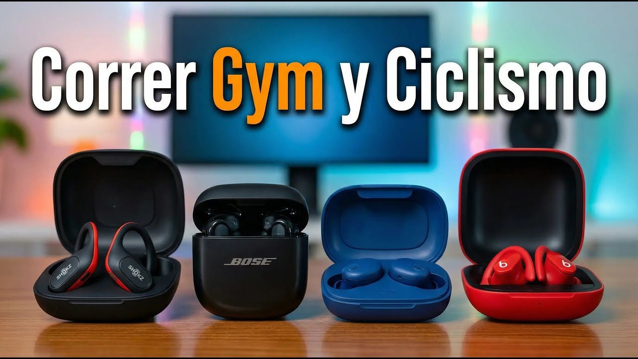 Los Mejores Audífonos Inalámbricos Para Correr y Gym en 2025: Guía definitiva ✅