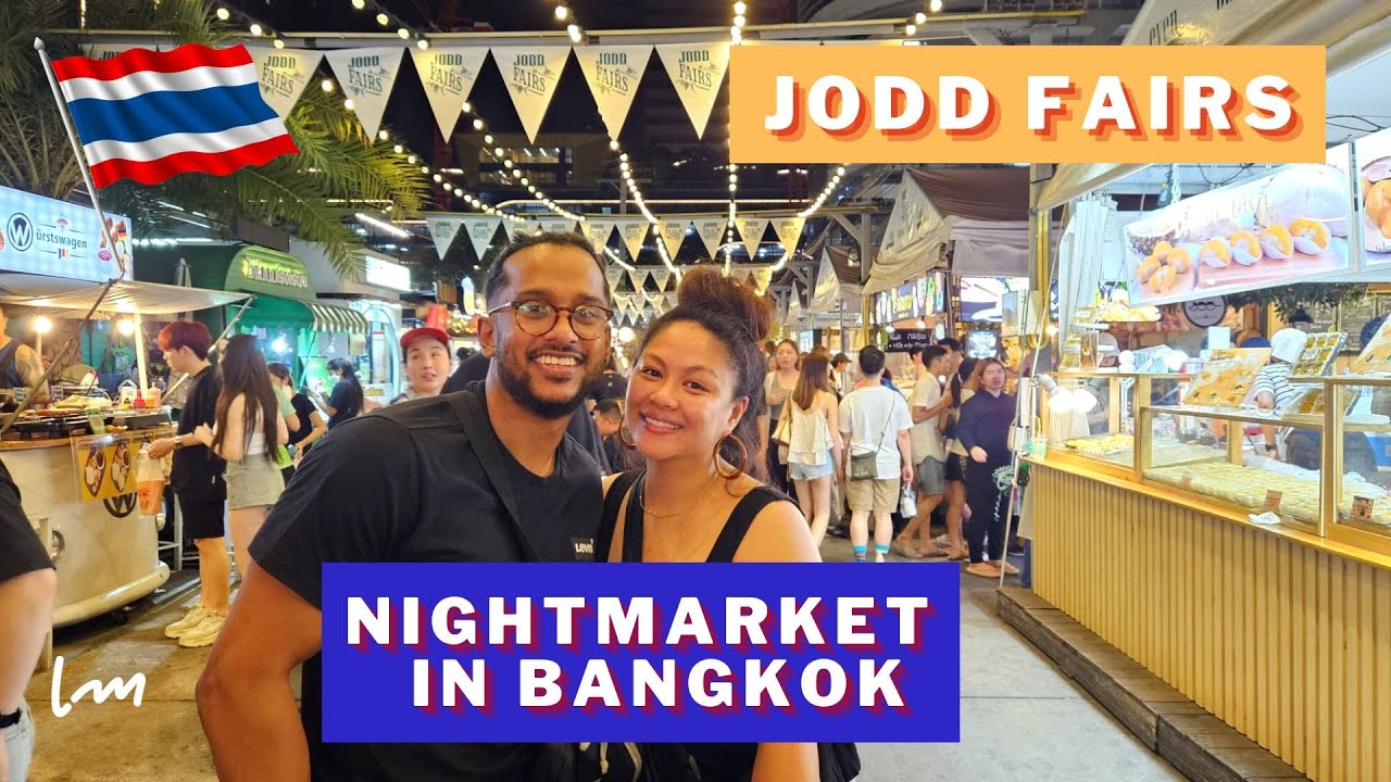 Trying out Bangkok's Nightmarket - Jodd Fairs 🇹🇭