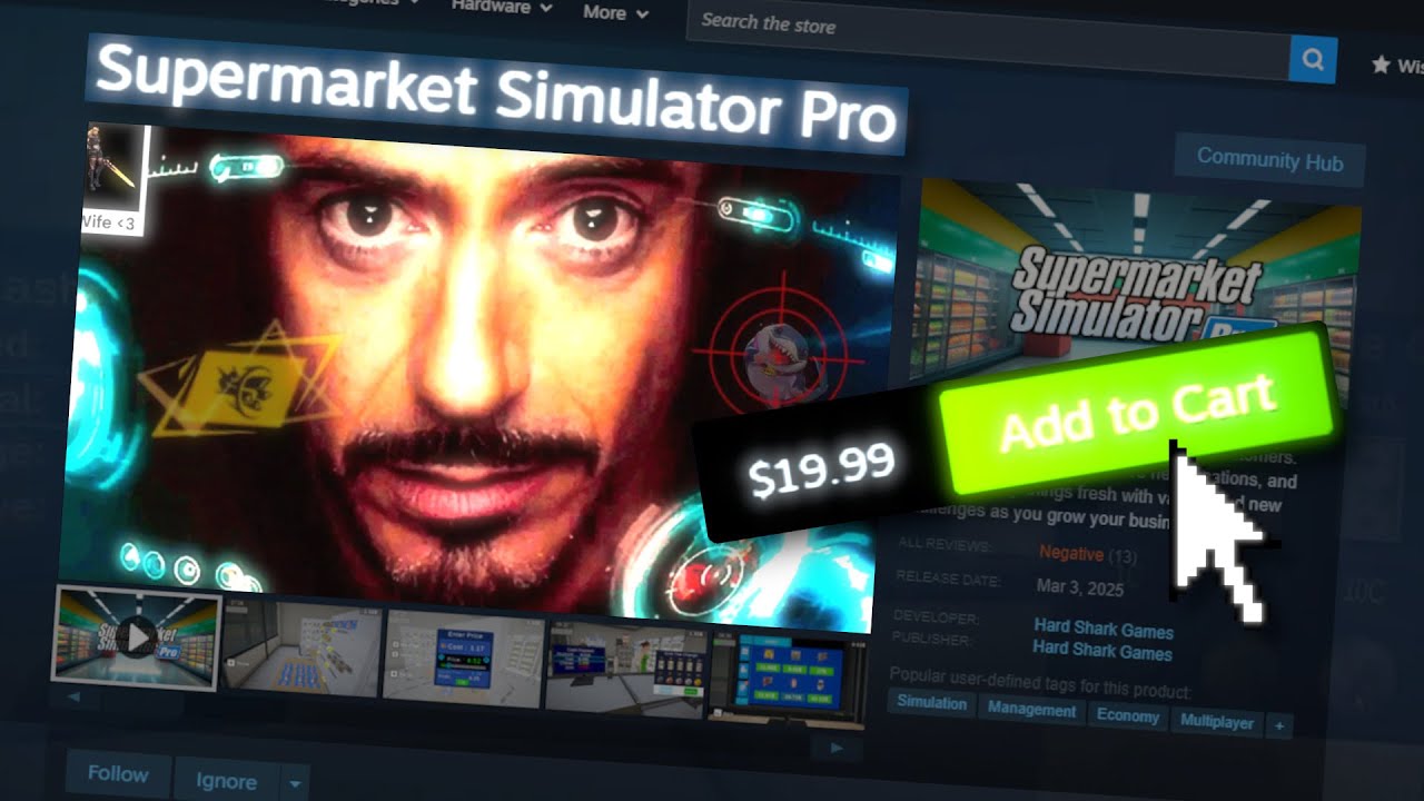 Steam's Worst Simulator Games
