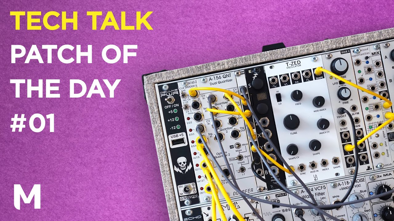 Patch of the day &ndash; Modular voice driven by a clock divider (POTD#01)
