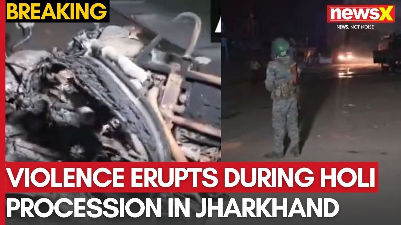 Violence Erupts During Holi Procession in Jharkhand&rsquo;s Giridih; Shops Torched, Police Act Swiftly