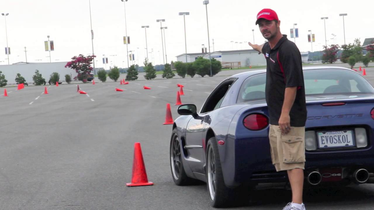 How to Slalom with Mike Junior Johnson of Evolution Performance Driving School