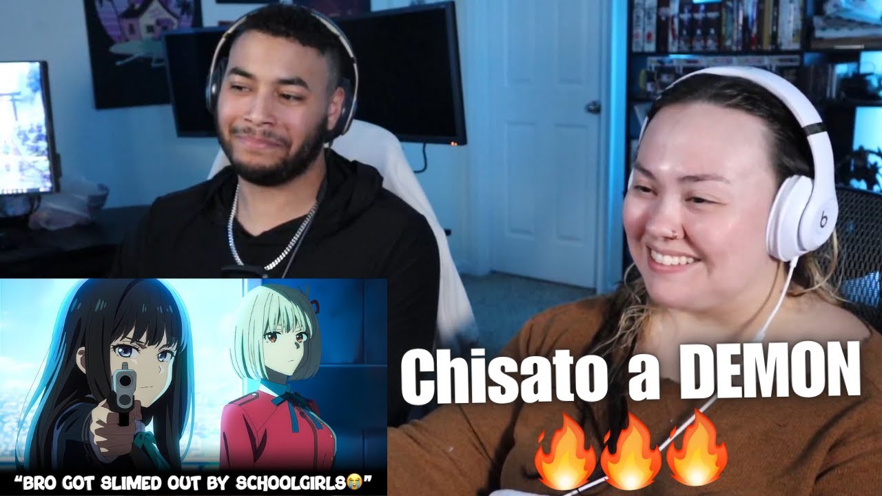 OtakuCouple Reacts to LYCORIS RECOIL IS AMAZING