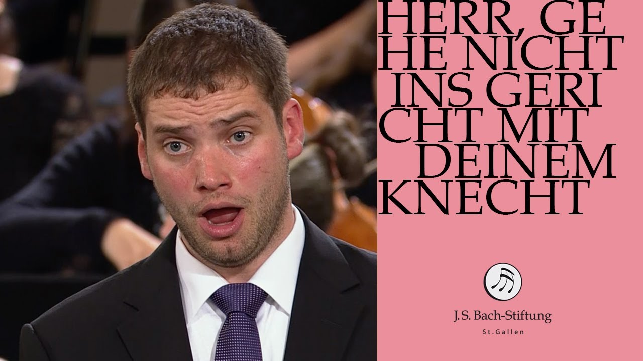 J.S. Bach - Recitative "Wohl aber dem, der seinen Bürgen weiß" from Cantata BWV 105