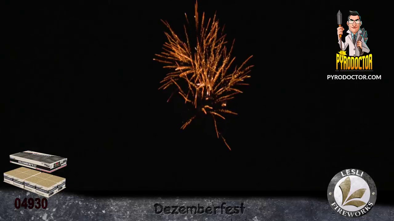 Dezemberfest Compound Duo Box Verbundbatterie + 512 Schuss Verbundfeuerwerk Lesli - Pyrodoctor Shop