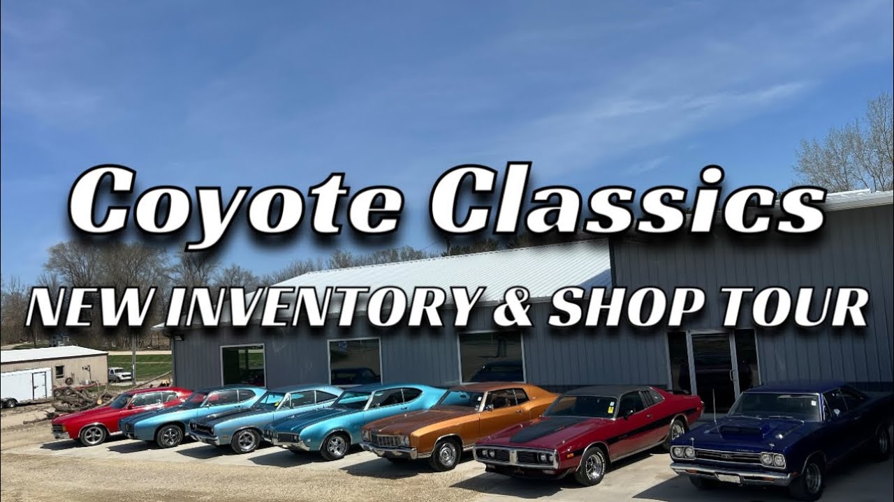Новый инвентарь классических автомобилей и обзор магазина Coyote Classics. Эпизод 9