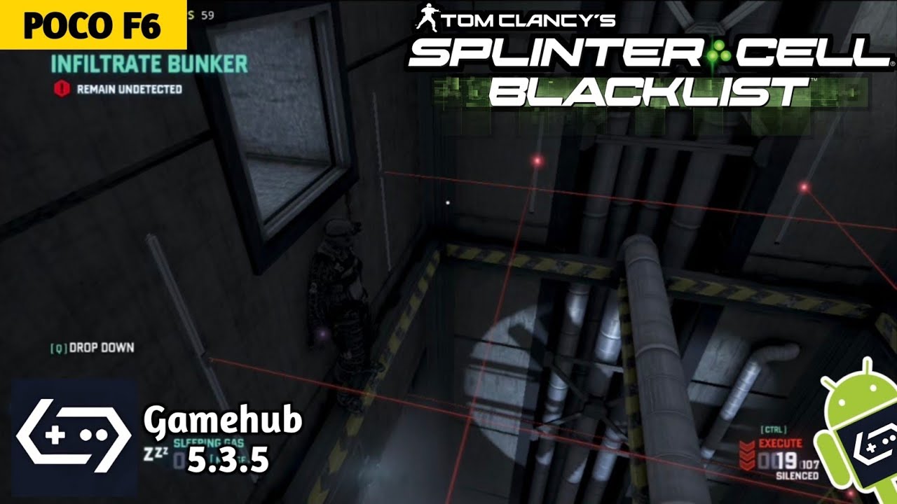 Splinter Cell Blacklist on Gamehub 5.3.5 - Poco F6