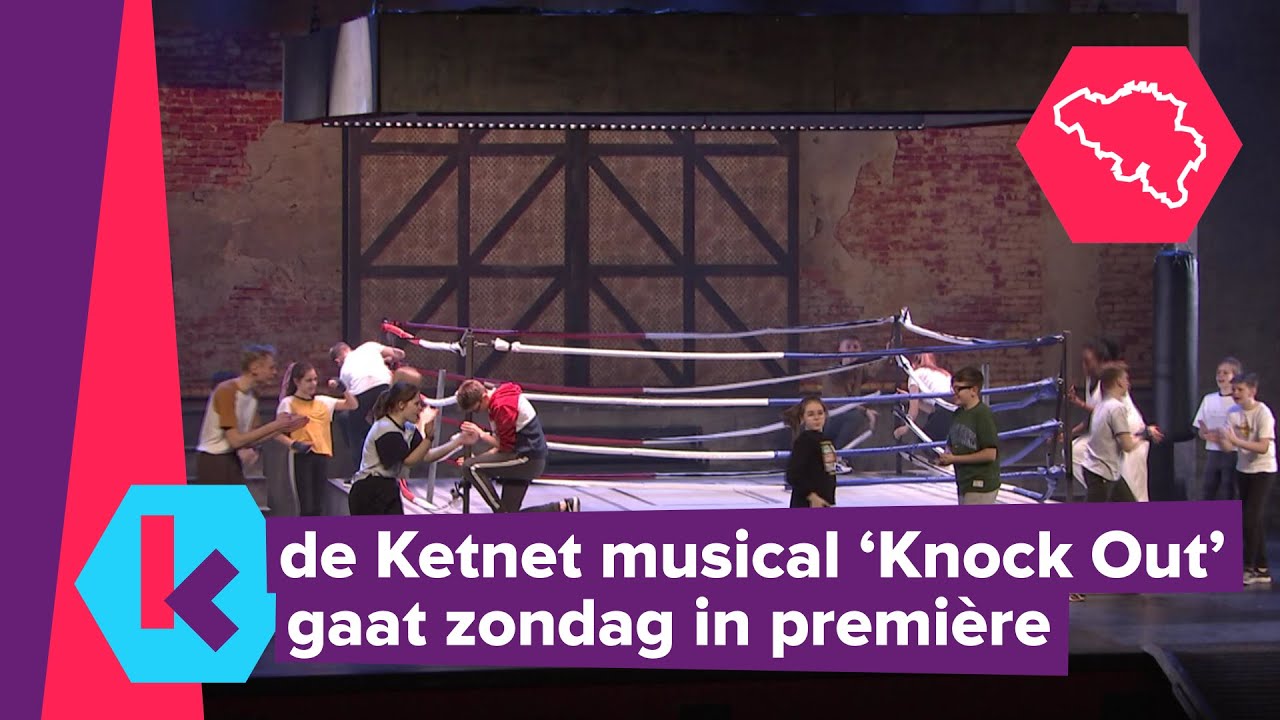 laatste voorbereidingen voor de nieuwe Ketnet musical