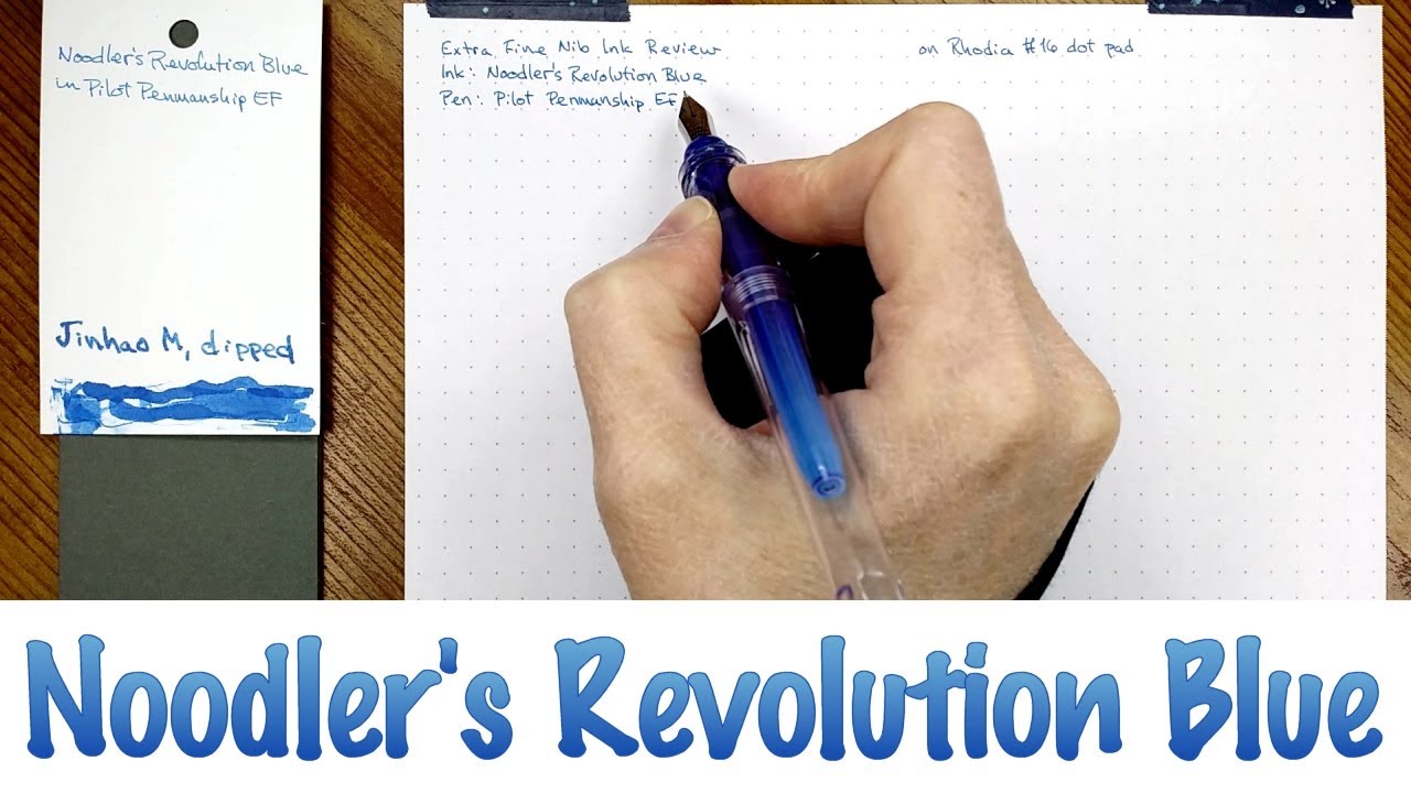 Noodler's Revolution Blue