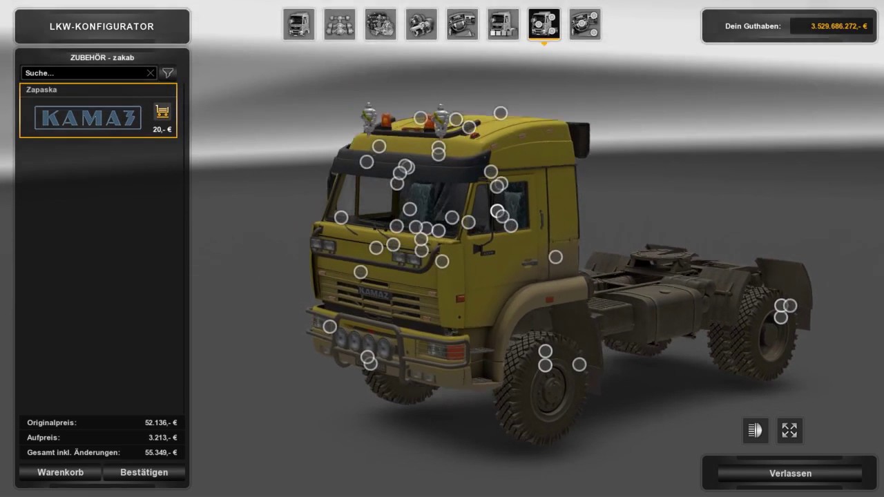 (Ets2 1.27)KAMAZ 43-63-65 Offroad