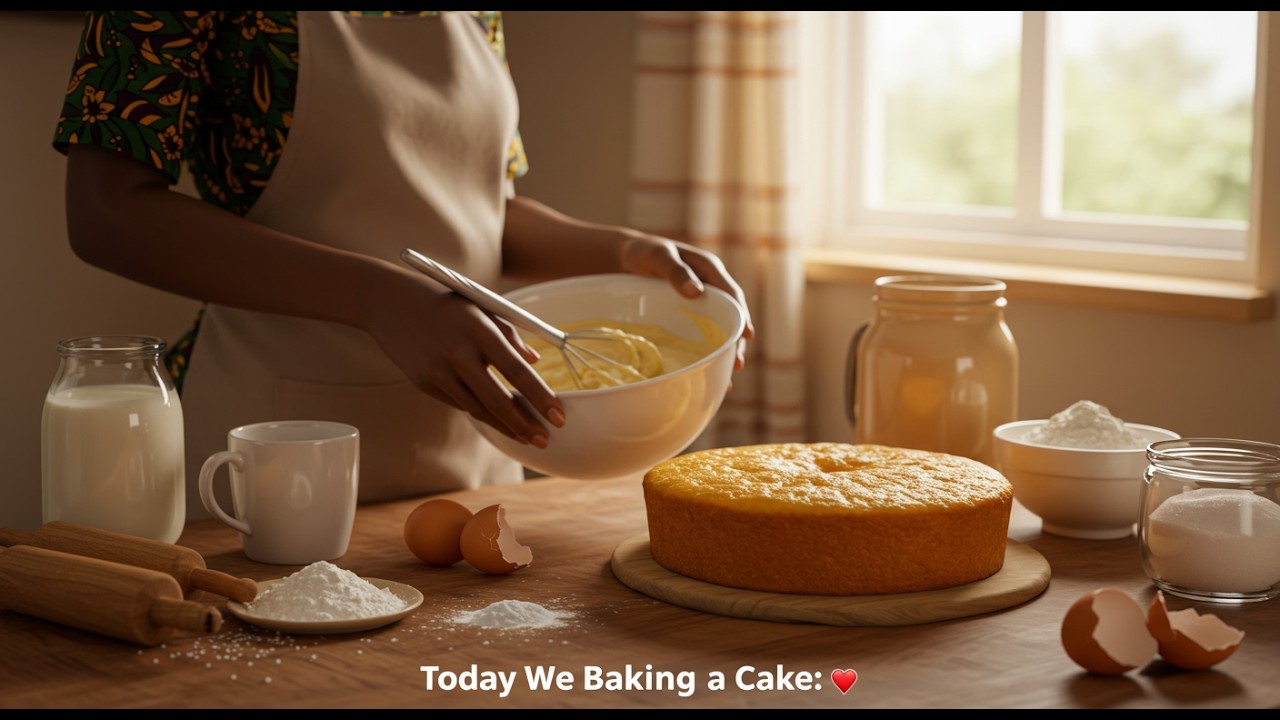 My First Cake-Baking Adventure: Simple & Delicious!