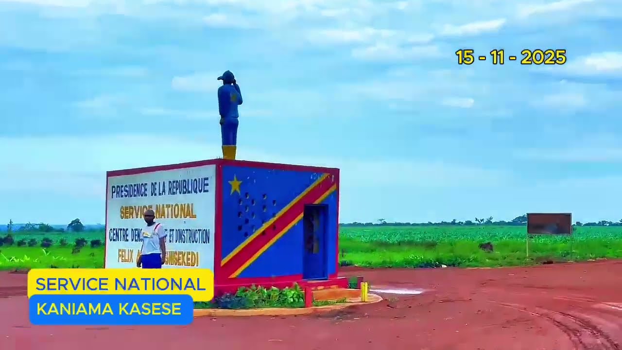 RDC :SERVICE NATIONAL À KANIAMA KASESE LE MAÏS 🌽UNE VISION DU COMD SUPRÊME, ET  LE LtGÉN JP KASONGO 