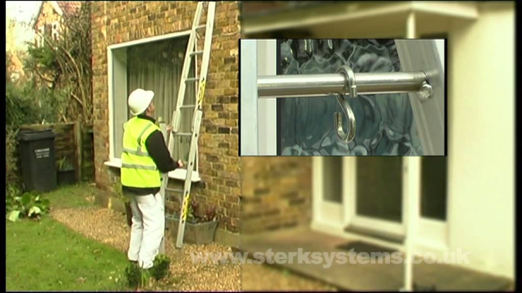 3 Section Window Cleaners Ladder | Centaure Window Cleaners Ladder
