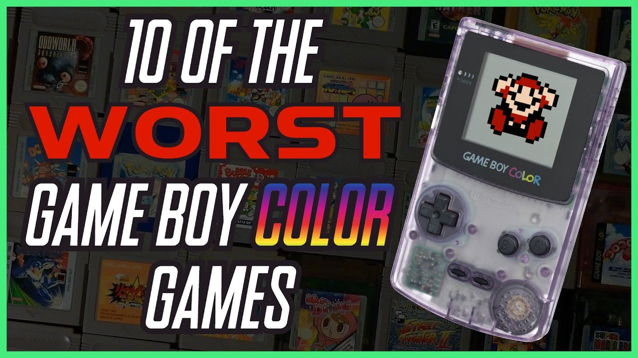 10 of the WORST Game Boy Color Games