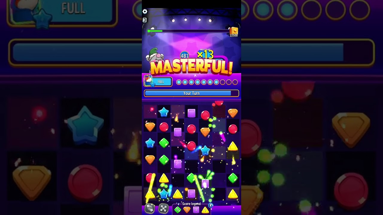 Perfect heist vertical rush 22500 solo challenge match masters 